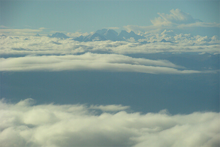 Peaks Above the Clouds