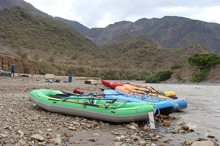 The Rio Maranon Put In