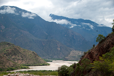 The Rio Maranon Canyon