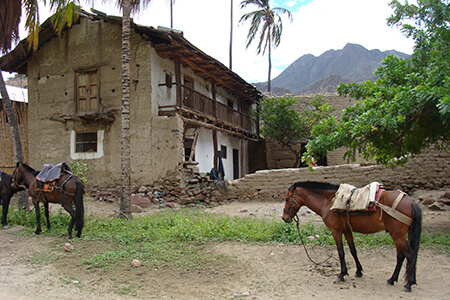 Old hacienda house