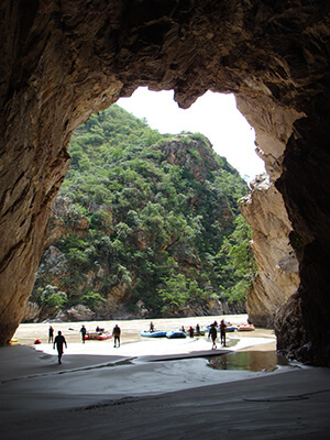 Amazon Cavern - view from the inside