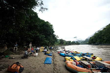 Last breakfast on the river