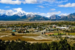 Buena Vista sits at the base of the Collegiate Peaks