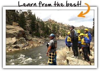 Learn to read the river from our senior guide staff