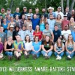 Wilderness Aware Rafting 2012 Staff