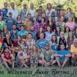 Wilderness Aware Rafting 2016 Staff